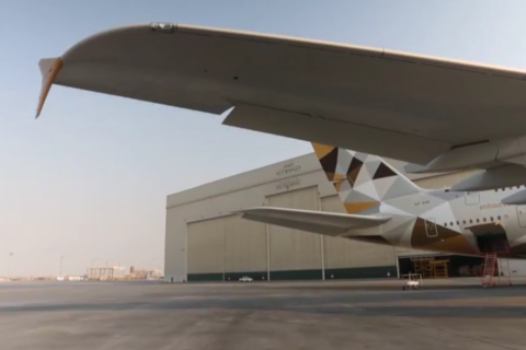 Etihad Airways Engineering at work